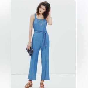 Madewell chambray jumpsuit size 8
